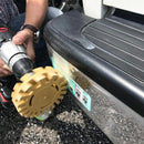Rueda de borrador de 4 pulgadas, herramienta de eliminación de calcomanías