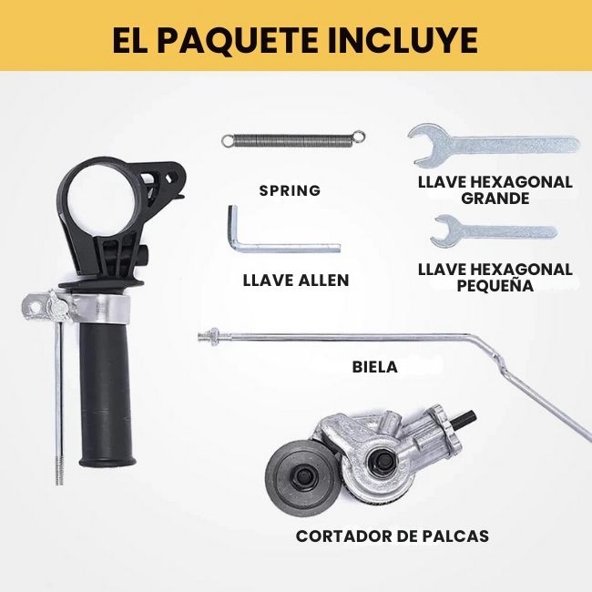 DrillCutPro™ - Adaptador de corte de metal para taladro