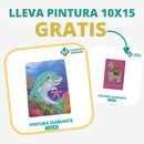 🎨PINTURA DIAMANTE 5D - ¿Por qué pintar con colores cuando puedes pintar con diamantes?