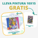 🎨PINTURA DIAMANTE 5D - ¿Por qué pintar con colores cuando puedes pintar con diamantes?