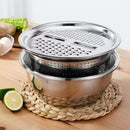 ChefPro® Set Bowl Con Colador Y Rayador 🎁HOY 30% DCTO🎁