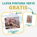 🎨PINTURA DIAMANTE 5D - ¿Por qué pintar con colores cuando puedes pintar con diamantes?