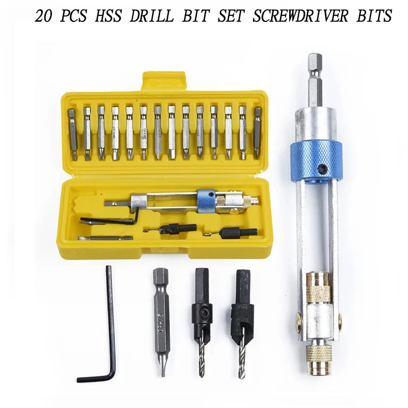 DrillDrivers™️ -KIT DE INTERCAMBIO ROTATIVO DE BROCAS