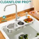 CLEANFLOW PRO™ - El colador que elimina el desorden en tu fregadero