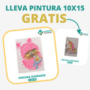 🎨PINTURA DIAMANTE 5D - ¿Por qué pintar con colores cuando puedes pintar con diamantes?