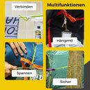 Gancho de bloqueo automático (4 piezas / paquete)