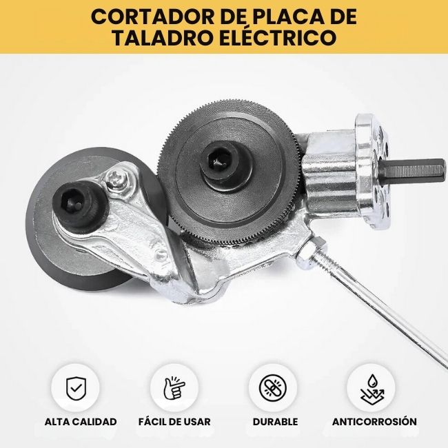 DrillCutPro™ - Adaptador de corte de metal para taladro