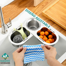 CLEANFLOW PRO™ - El colador que elimina el desorden en tu fregadero