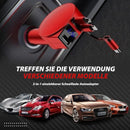 Adaptador de coche retráctil de carga rápida 3 en 1