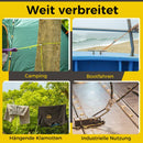 Gancho de bloqueo automático (4 piezas / paquete)