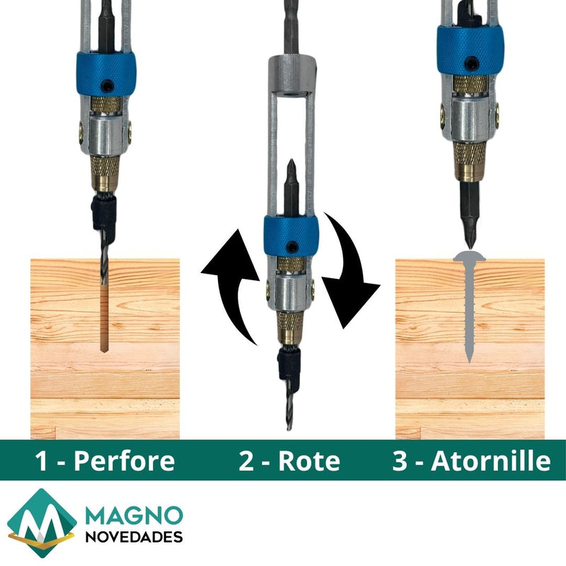 DrillDrivers™️ -KIT DE INTERCAMBIO ROTATIVO DE BROCAS