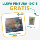 🎨PINTURA DIAMANTE 5D - ¿Por qué pintar con colores cuando puedes pintar con diamantes?