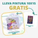 🎨PINTURA DIAMANTE 5D - ¿Por qué pintar con colores cuando puedes pintar con diamantes?