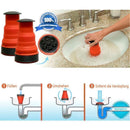 Bequee Limpiador de desagües, Limpiador de desagües Campana de succión