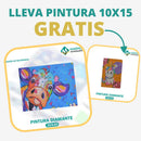 🎨PINTURA DIAMANTE 5D - ¿Por qué pintar con colores cuando puedes pintar con diamantes?