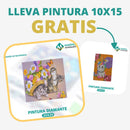 🎨PINTURA DIAMANTE 5D - ¿Por qué pintar con colores cuando puedes pintar con diamantes?