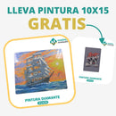 🎨PINTURA DIAMANTE 5D - ¿Por qué pintar con colores cuando puedes pintar con diamantes?