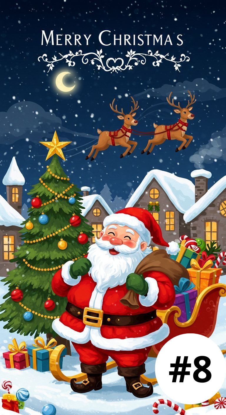 Fundas Decorativos Navideños Para Pared 2 Metros de Alto x 3 Metros de Ancho