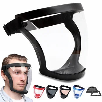 Casco protextor transparente / Crystal-Clear Face Shield