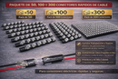 🔧 Conector Eléctrico de Empalme Rápido (50 unidades) - Instalación rápida · Sin conductores expuestos