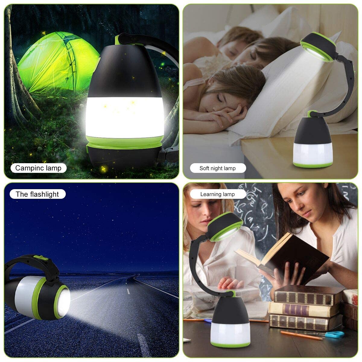 LINTERNA POWER BANK  ¡La Linterna 3 en Uno!