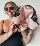 Protector de Cabello Para Casco de Seda Acolchado