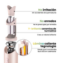 Plancha rizadora automática portable y recargable