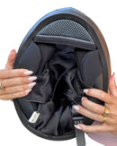 Protector de Cabello Para Casco de Seda Acolchado