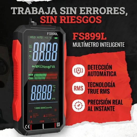 Multimetro Digital Profesional - 👉 Cómpralo Hoy y Trabaja con Seguridad