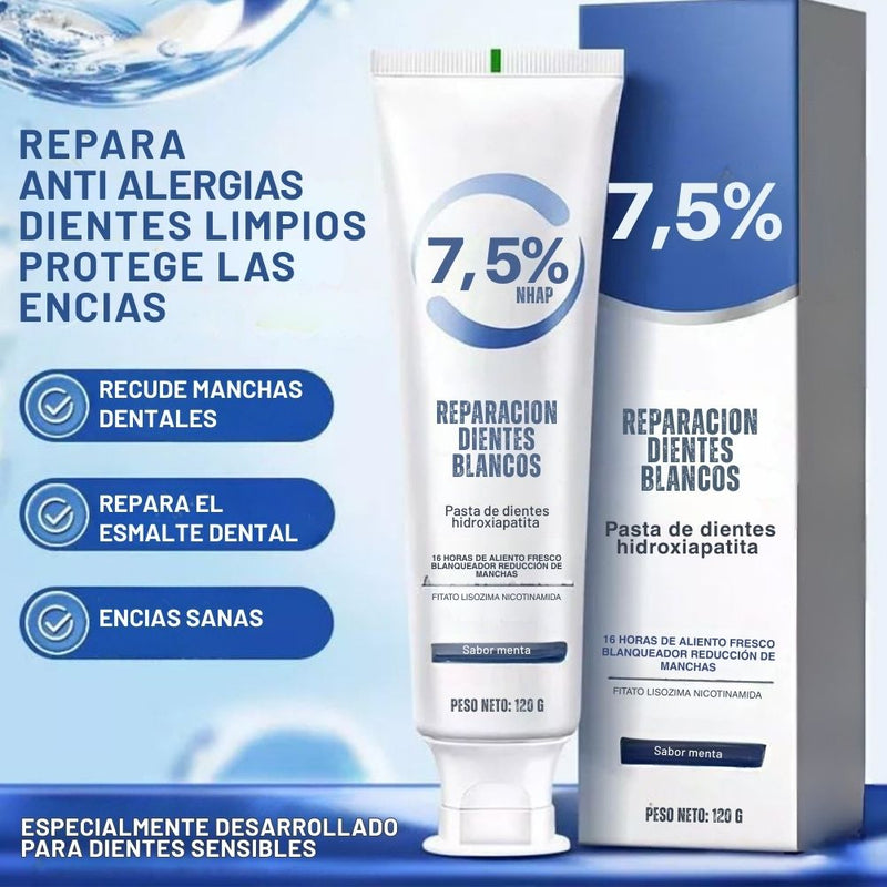 Crema Dental Reparadora Dientes con Hidroxiapatita 7.5%