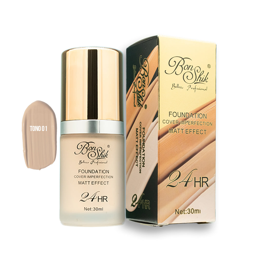 Beautiful Skin Glow™️- Base De Alta Cobertura Con Protector Solar + 3 OBSEQUIOS🎁