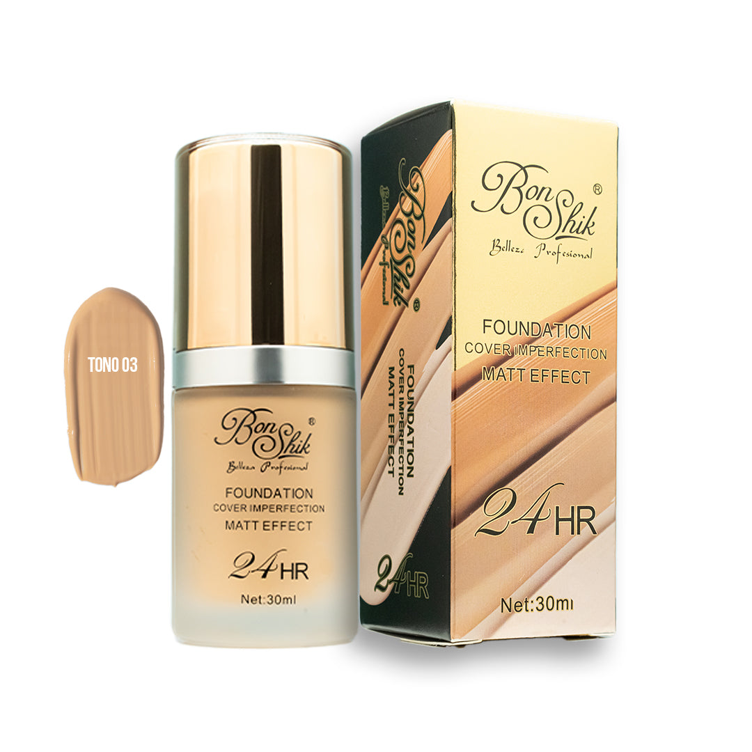 Beautiful Skin Glow™️- Base De Alta Cobertura Con Protector Solar + 3 OBSEQUIOS🎁