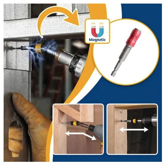 Extensor de taladro magnético flexible