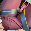 Mimibelt- adaptador de cinturon de seguridad para embarazadas
