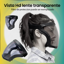 Casco protextor transparente / Crystal-Clear Face Shield