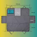 Funda de carros trasera para mascotas