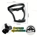 Casco protextor transparente / Crystal-Clear Face Shield