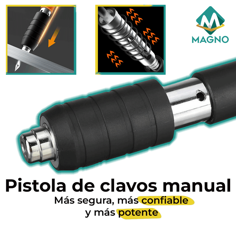 Steel Gun™- Pistola fijación de clavos manual+CLAVOS DE REGALO🎁